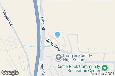 Map image of the property - The Bluffs at Castle Rock