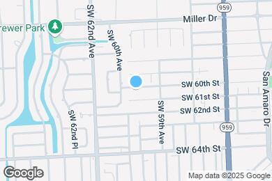 Map image of the property - 5958 SW 60th St