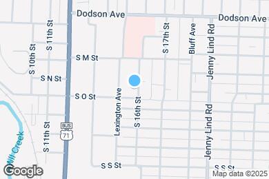 Map image of the property - 1516 S 16th St