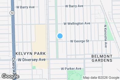 Map image of the property - 2901 N Kolmar Ave