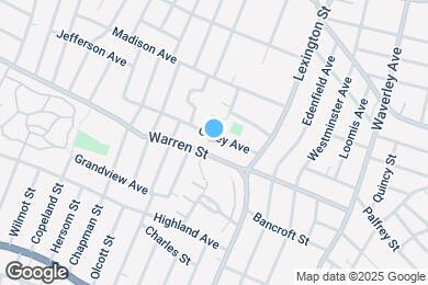 Map image of the property - 50 Carey Ave
