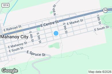 Map image of the property - 716 E Mahanoy St