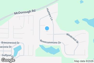 Map image of the property - 2762 Hunters Ct