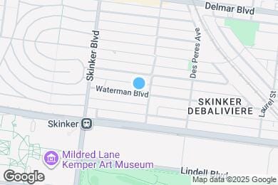 Map image of the property - 6108 Waterman Blvd