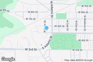 Map image of the property - 1314 W Kirkwood Ave