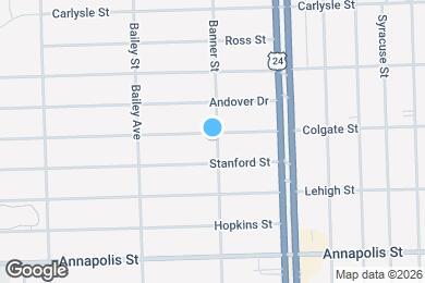 Map image of the property - 24301 Colgate St