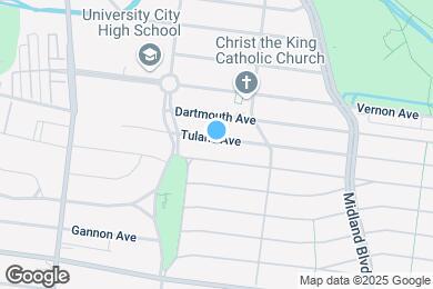 Map image of the property - 7346 Tulane Ave