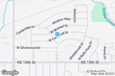 Map image of the property - 226 W Campbell Dr