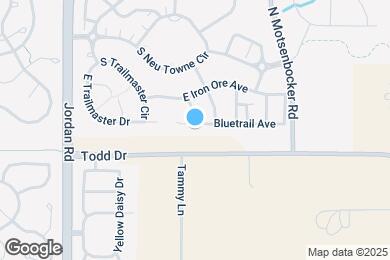 Map image of the property - 17312 Bluetrail Ave