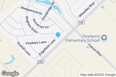 Map image of the property - 1040 Edgefield Lane