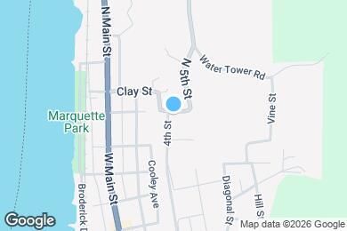 Map image of the property - 834 N 4th St