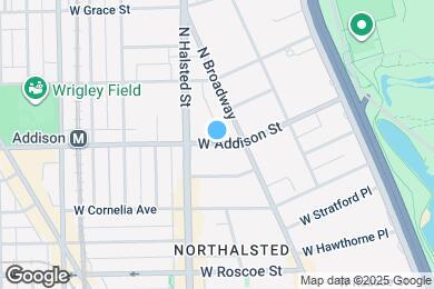 Map image of the property - 749 W Addison St