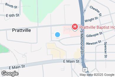 Map image of the property - 807 Gillespie St