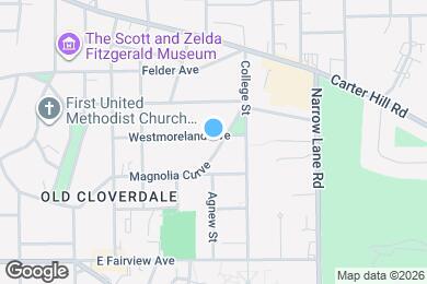 Map image of the property - 1355 Magnolia Curve