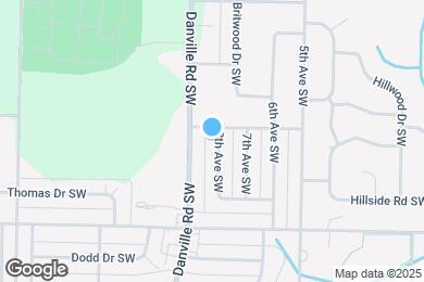 Map image of the property - 1003 8th Ave SW