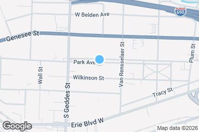 Map image of the property - 617 Park Ave