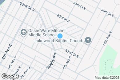 Map image of the property - 730 82nd Pl S