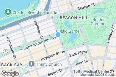 Map image of the property - 2 Commonwealth Ave