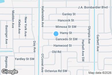 Map image of the property - 543 Gancedo St SW