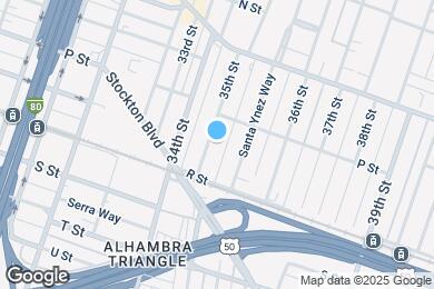 Map image of the property - 1707 35th St