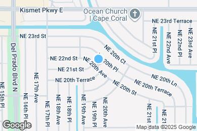 Map image of the property - 1915 NE 20th Ave