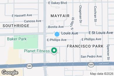 Map image of the property - 1305 Phillips Ave