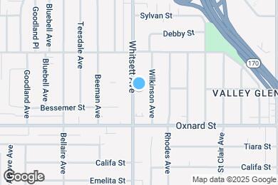 Map image of the property - 6064 Whitsett Ave
