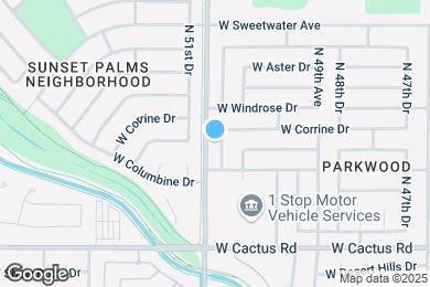 Map image of the property - 12446 N 50th Ln