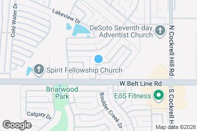 Map image of the property - 1510 Lost Creek Dr