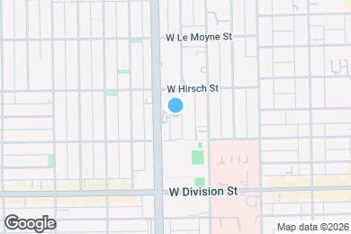 Map image of the property - 1326 N Claremont Ave