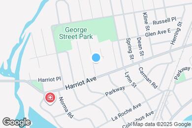 Map image of the property - 23 Downing Pl