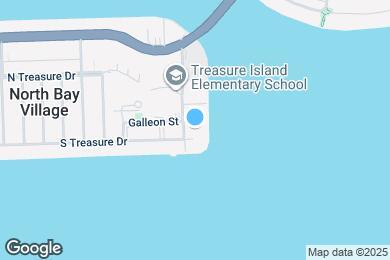 Map image of the property - 7501 E Treasure Dr