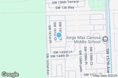 Map image of the property - 14146 SW 160th Ct