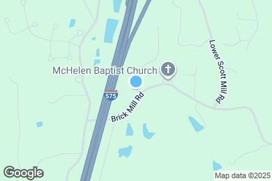 Map image of the property - 201 Brick Mill Dr