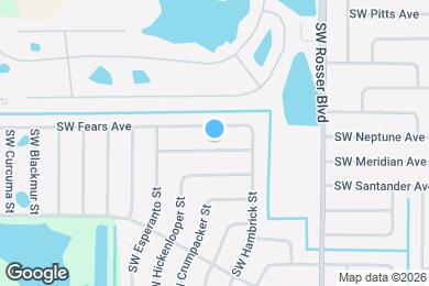 Map image of the property - 1835 SW Dalmatian Ave