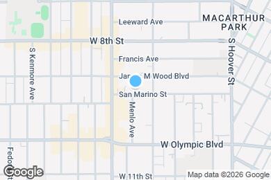 Map image of the property - 2837 San Marino St