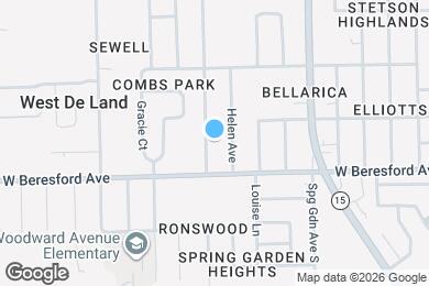 Map image of the property - 845 Pearl St,