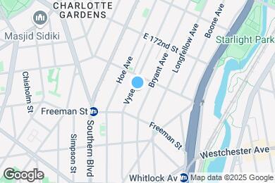 Map image of the property - 1434 Vyse Ave