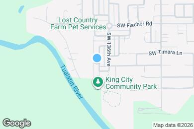 Map image of the property - 17335 SW Montague Way
