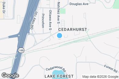 Map image of the property - 4761 Cedar Lake Rd S
