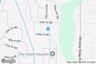 Map image of the property - 5806 79th Ave NE