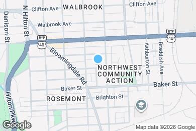 Map image of the property - 2906 Presbury St