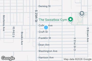 Map image of the property - 2612 Cruft St
