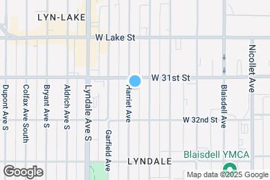 Map image of the property - 3113 Harriet Ave