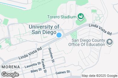Map image of the property - 5945 Linda Vista Rd