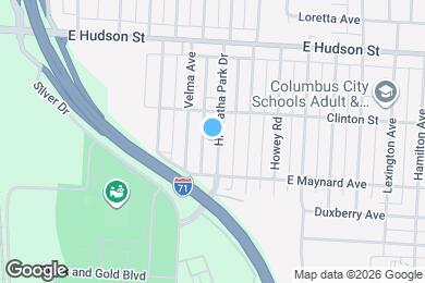 Map image of the property - 2283 Hiawatha Park Dr