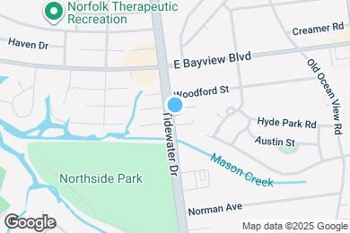 Map image of the property - 8530 Tidewater Dr