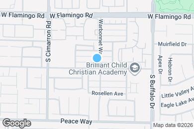 Map image of the property - 8019 Dorinda Ave