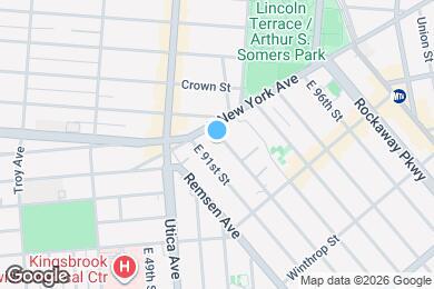Map image of the property - 20 E 92nd St