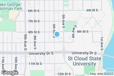 Map image of the property - 814 6th Ave S